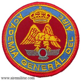 Escudo bordado Academia General del Aire